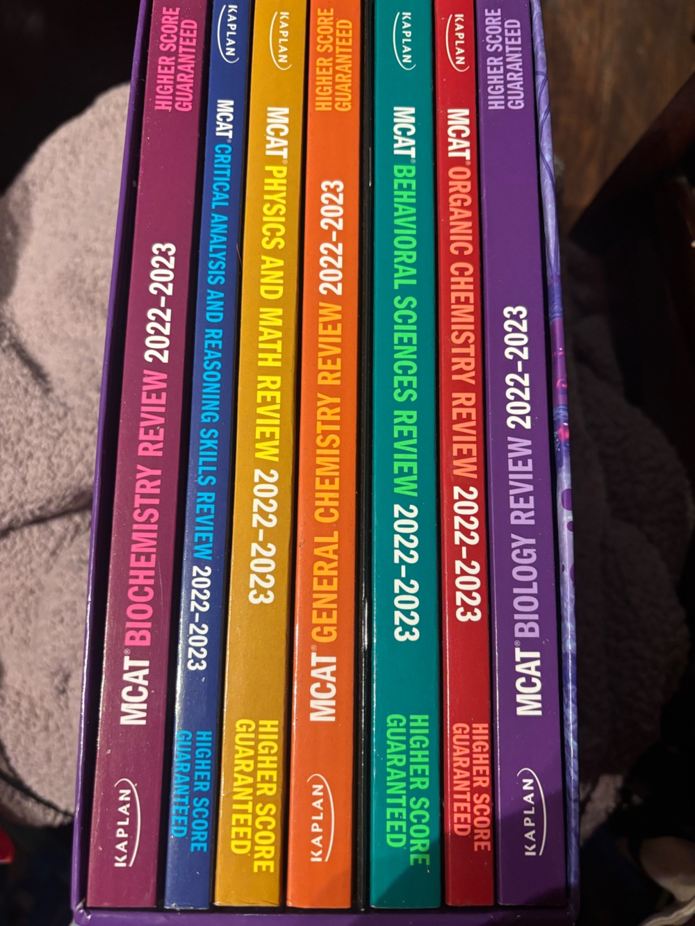 Kaplan MCAT Books Complete 7-Book Set